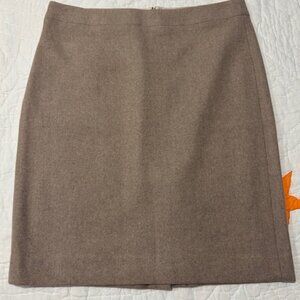 J.Crew Wool Pencil Skirt, Size 10